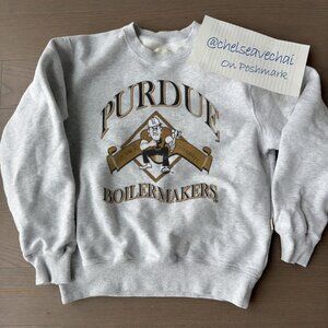 Vintage Purdue University Sweatshirt, Purdue Boilermakers Shirt For Men Women